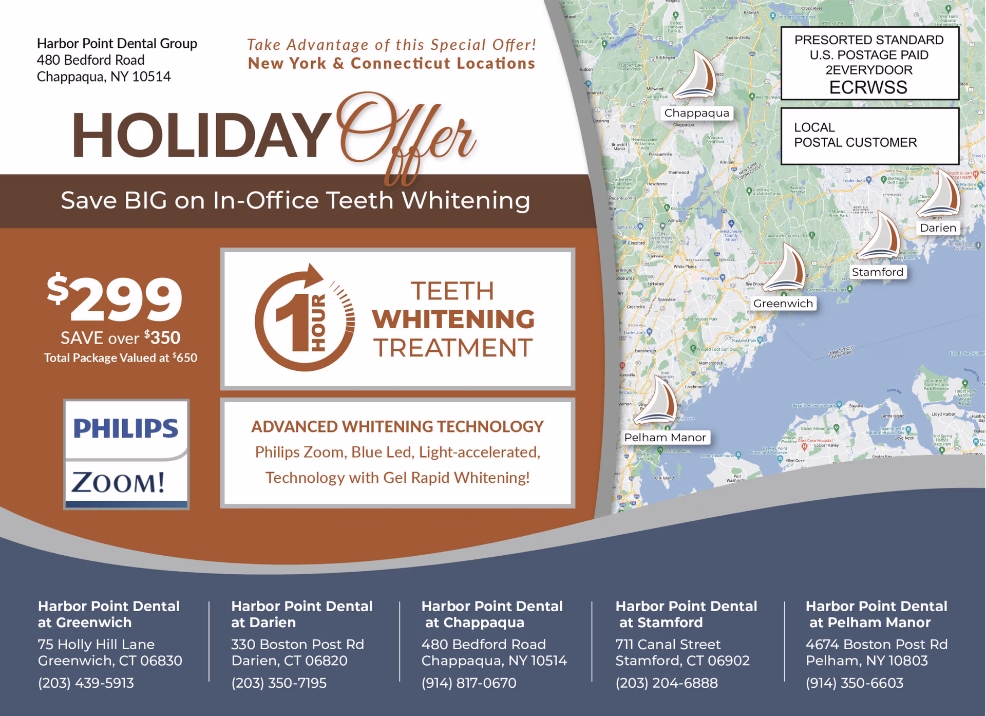 This is the back of a postcard designed by Christopher Gaccione