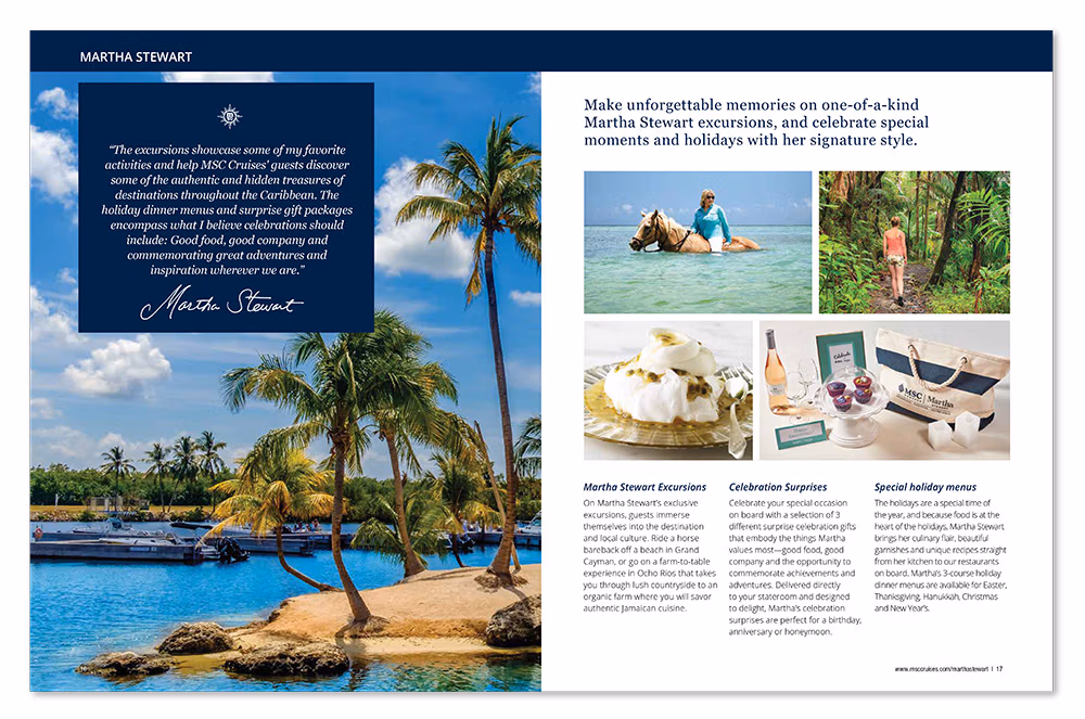 This is a Magazine Design spread created by GaccioneDesign.com