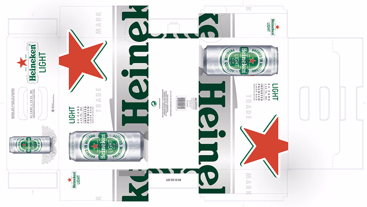 Creative sample for Heineken by GaccioneDesign.com