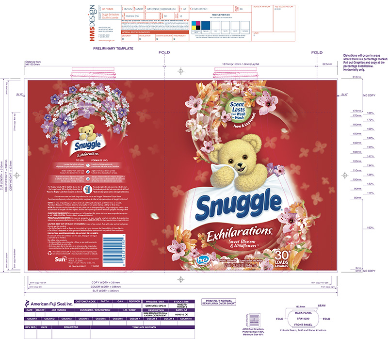 This is a package design produced by Christopher Gaccione for Snuggle.