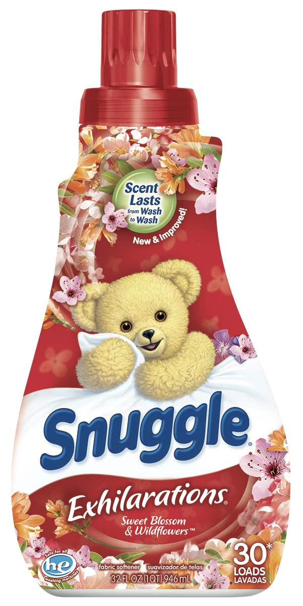 This is a mockup of a package design produced by Christopher Gaccione for Snuggle.